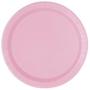 8 PLATOS GRANDES Lovely Pink